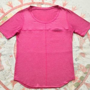 Lululemon Pink Athletic/Activewear Shirt.